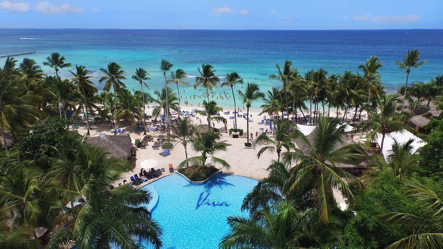 Aerial viva wyndham dominicus