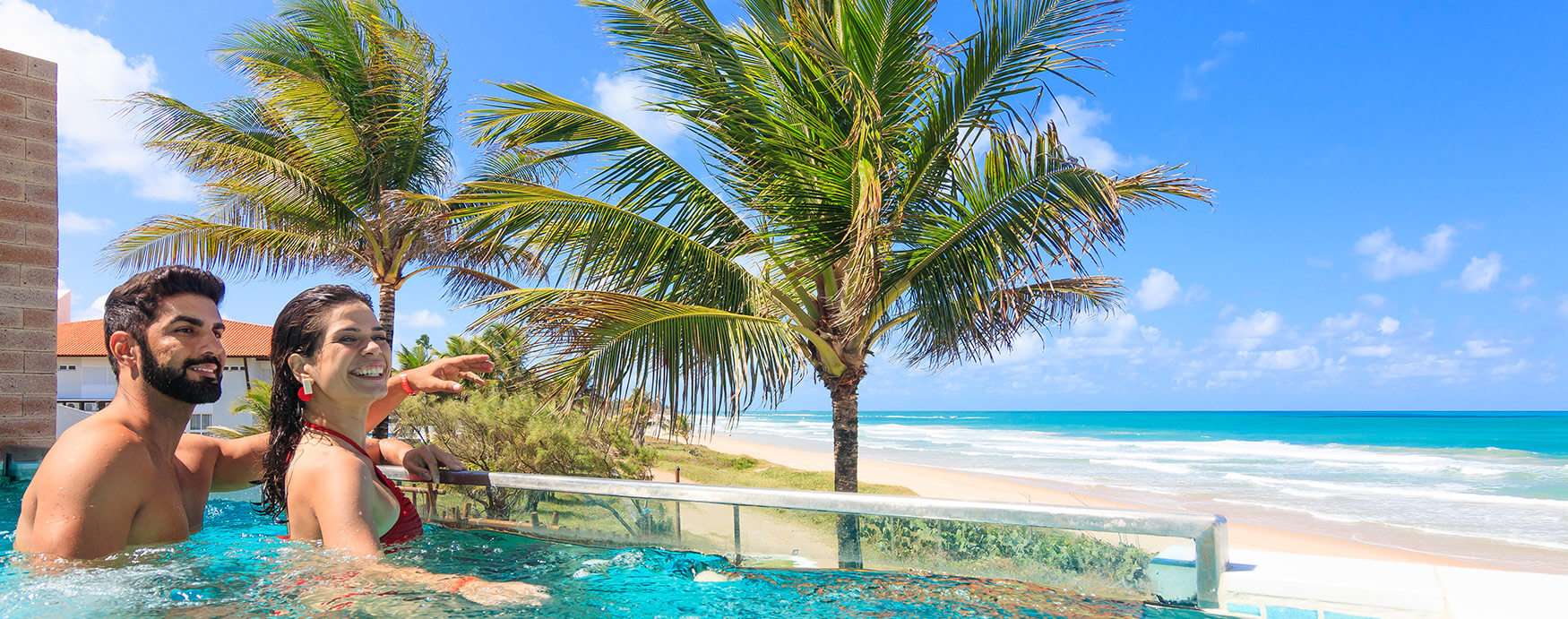 Village porto de galinhas detalhe piscina bangalo luxo beira mar